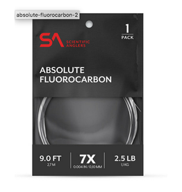 Scientific Anglers Scientific Anglers Absolute Fluorocarbon 9' Leader
