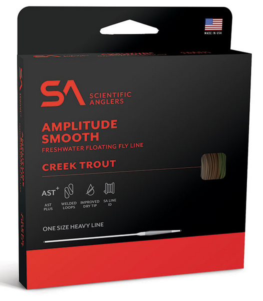 Scientific Anglers Amplitude Smooth Trout Standard Fliegenschnur – AST Plus Slickness Additiv – Mittellanger Kopf Für Präzision Auf Distanz