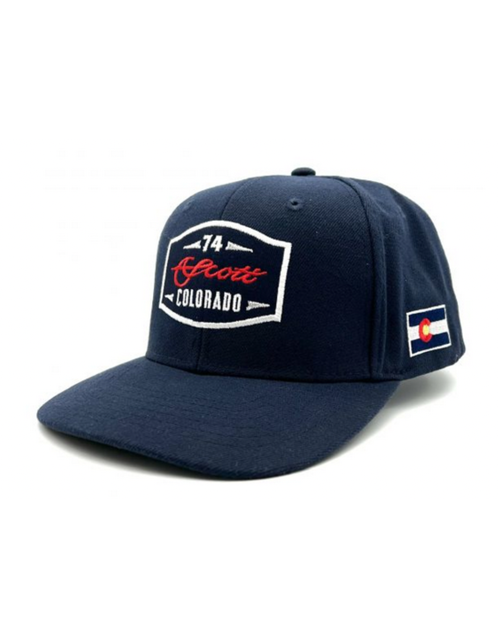 Scott SCOTT Navy Blue 74' Patch Hat