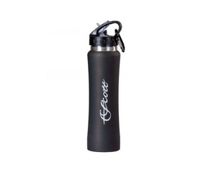 26 Oz Stainless Steel Sports Water Bottle w/ Carabiner Hook