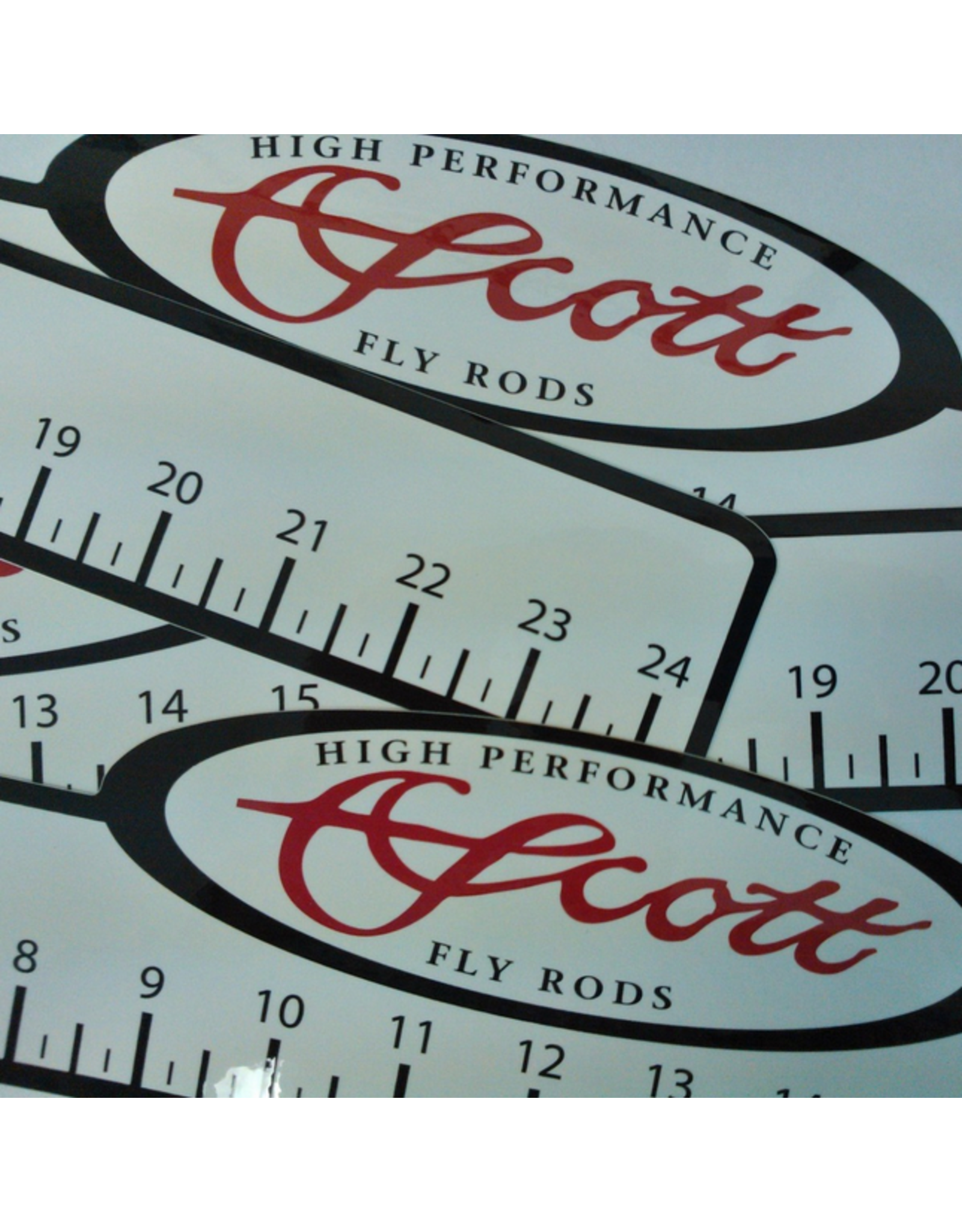 SCOTT 24" Ruler Decal