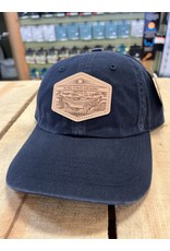 Richardson RGA Underwood Leather Patch Cap (Navy)