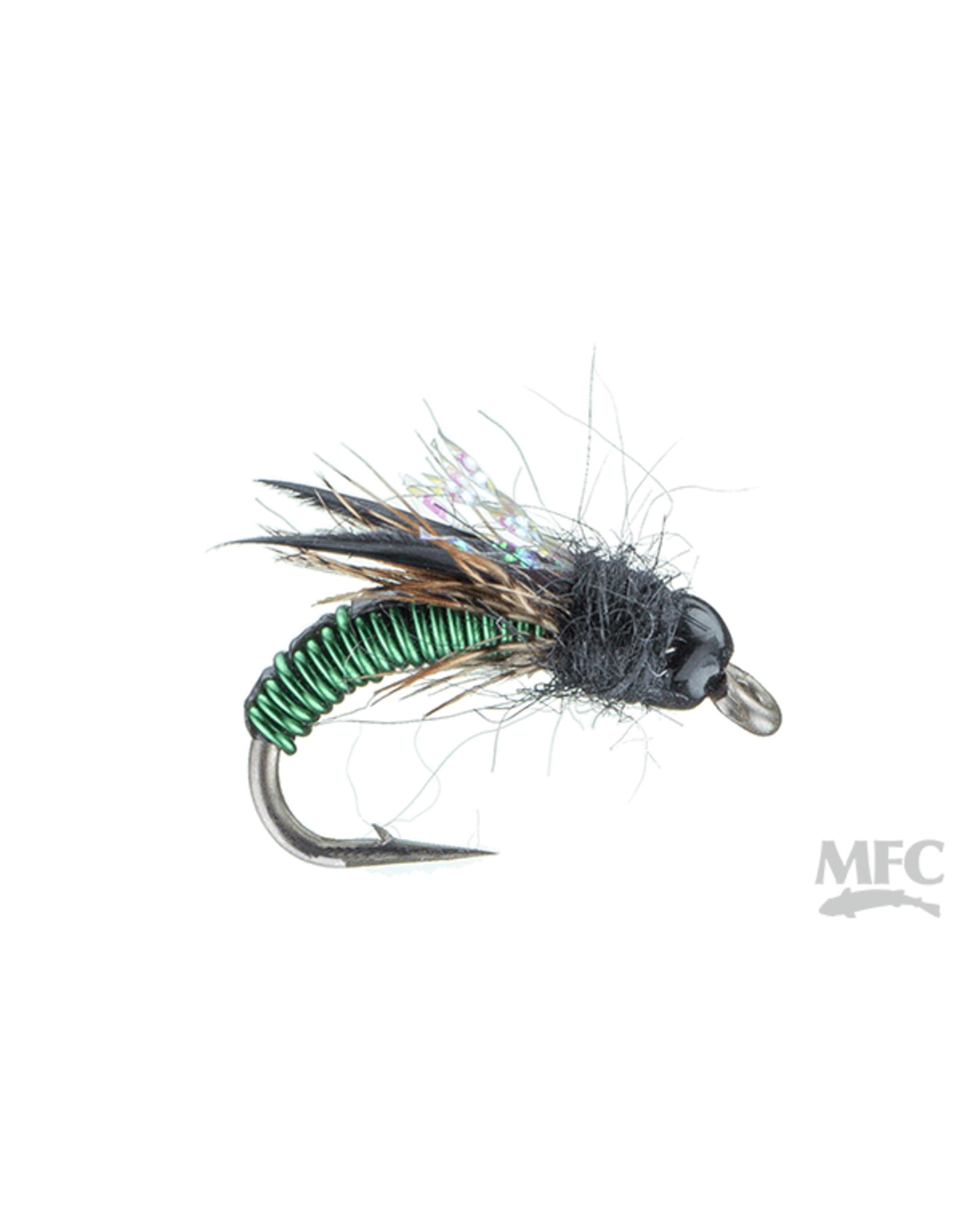 Montana Fly Company Wired Caddis #16 Olive (3 Pack)
