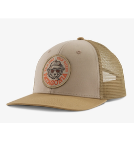 Patagonia Take a Stand Trucker Hat (Wild Grizz: Oar Tan)