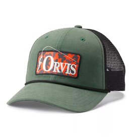 ORVIS Bent Rod Trucker Hat (Pine)