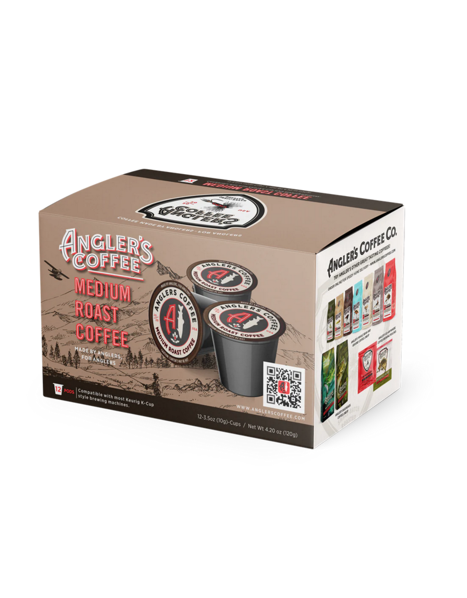 Angler's Coffee Single Serve Coffee Pods - Royal Gorge Anglers