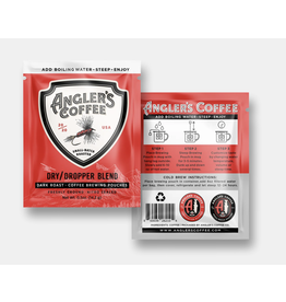 Angler's Coffee Dry/ Dropper Single Serve Fresh Brew Coffee Pouch