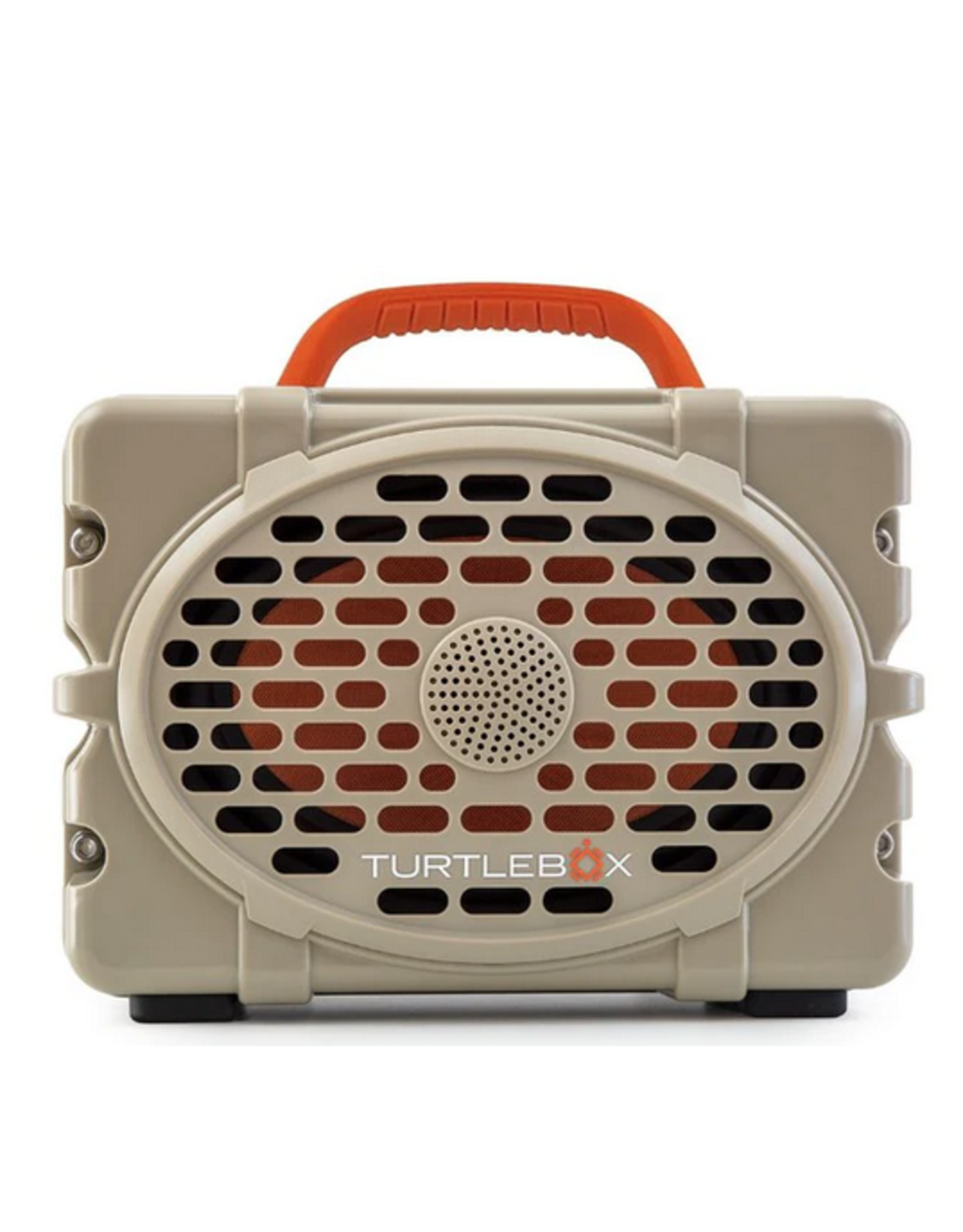 Turtlebox Turtlebox Gen 2 Portable Speaker (Field Tan/ Blaze Orange Handle)