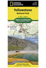 National Geographic National Geographic Yellowstone National Park Map