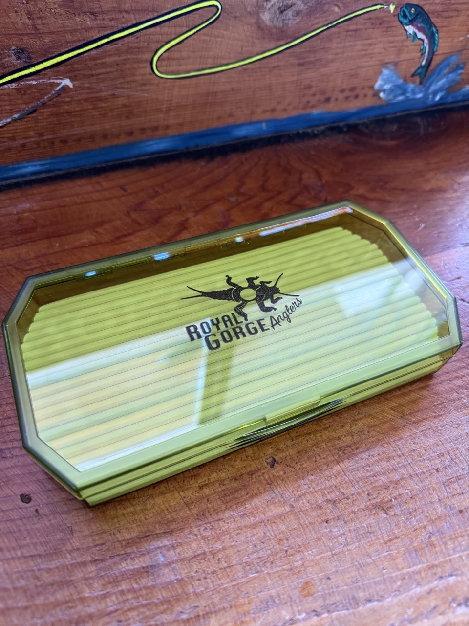 RonRon スクイーズ BOX RGA Sure Lock Slot Foam Fly Box - Royal Gorge Anglers
