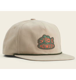Howler Howler Unstructured Snapback Hats (Something Fishy Khaki)