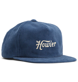 Howler Howler Unstructured Snapback Hat (Howler Script Blue Mirage Corduroy)