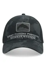 Simms Trout Icon Trucker Camo Carbon - Royal Gorge Anglers