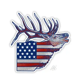 Casey Underwood Casey Underwood USA Elk Sticker
