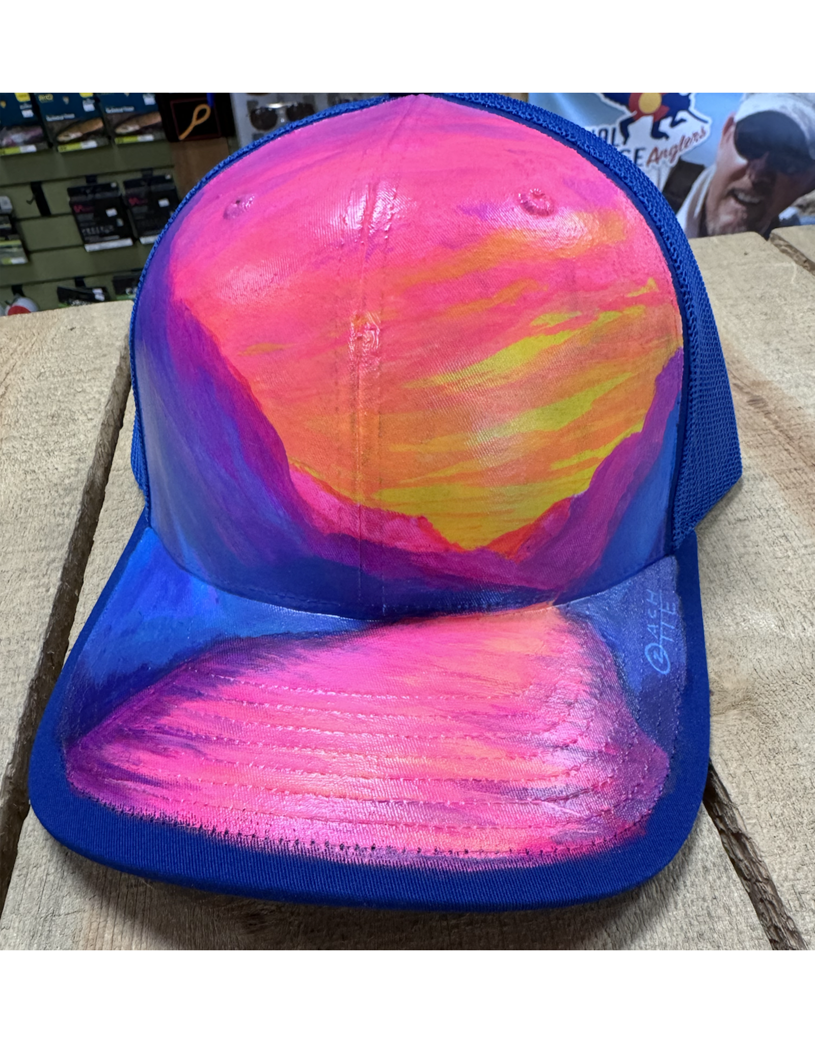 Zach Otte Handpainted Trucker Hat