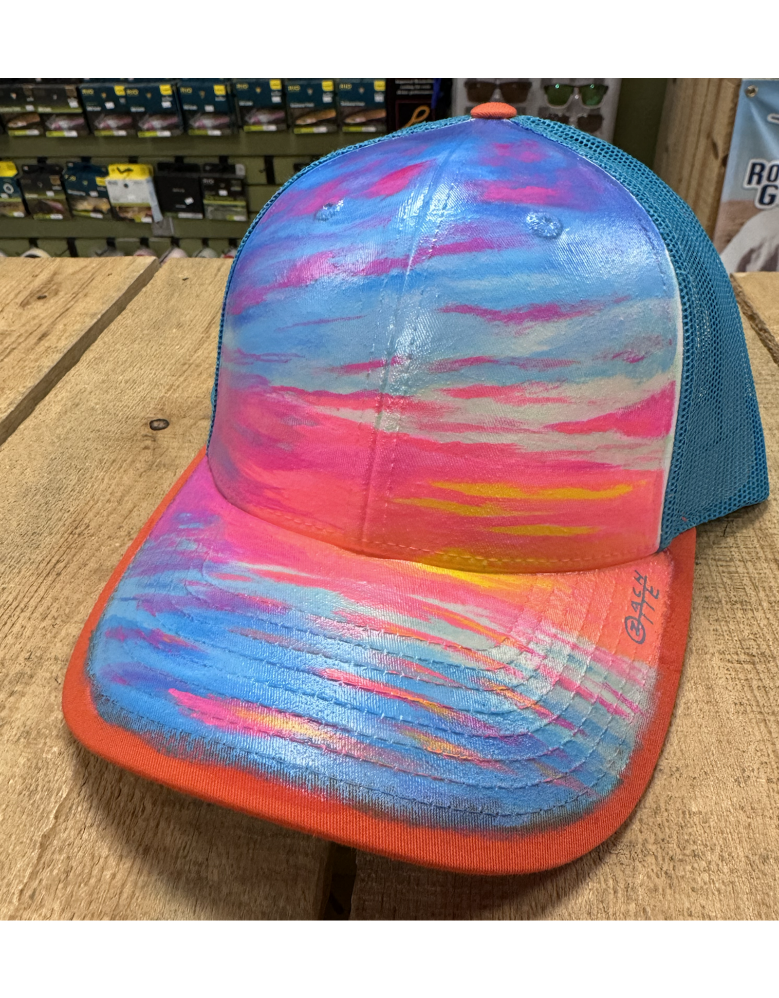 Zach Otte Handpainted Trucker Hat