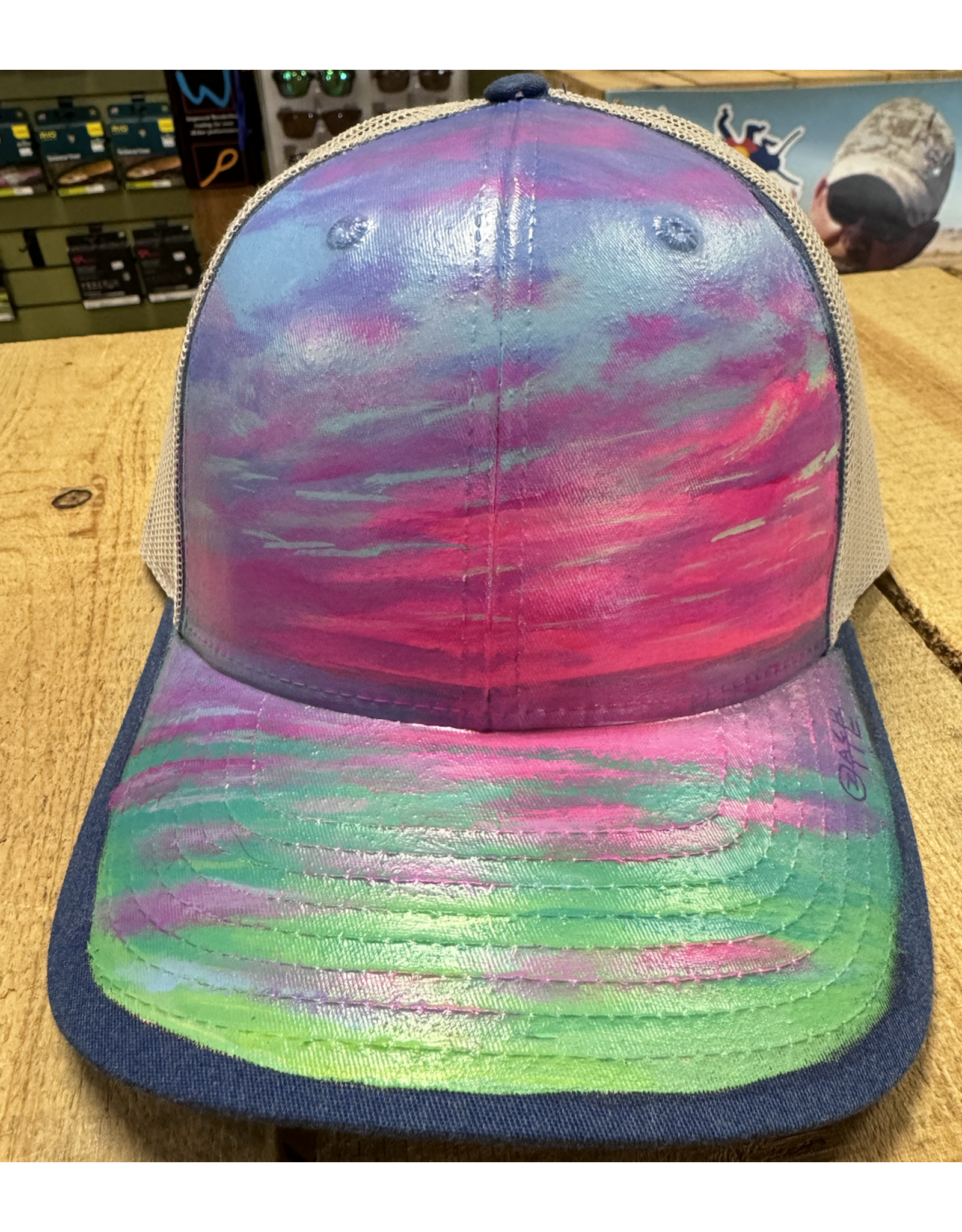 Zach Otte Handpainted Trucker Hat