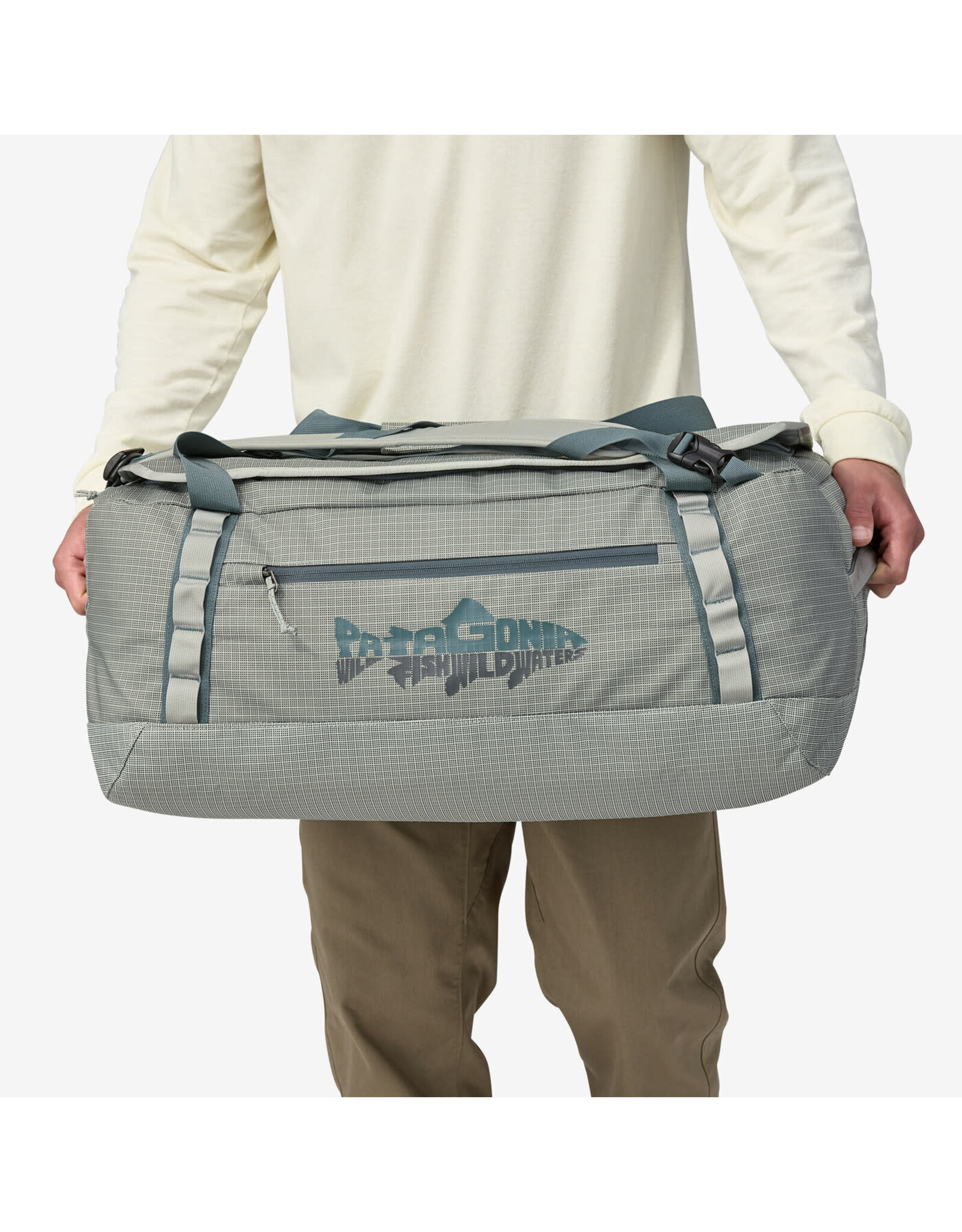 Patagonia Patagonia Black Hole® Duffel 55L (Matte Wild Waterline Sleet Green)