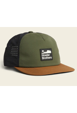Howler Howler Bros Aperture Tech Strapback (Army/ Brown/ Black)