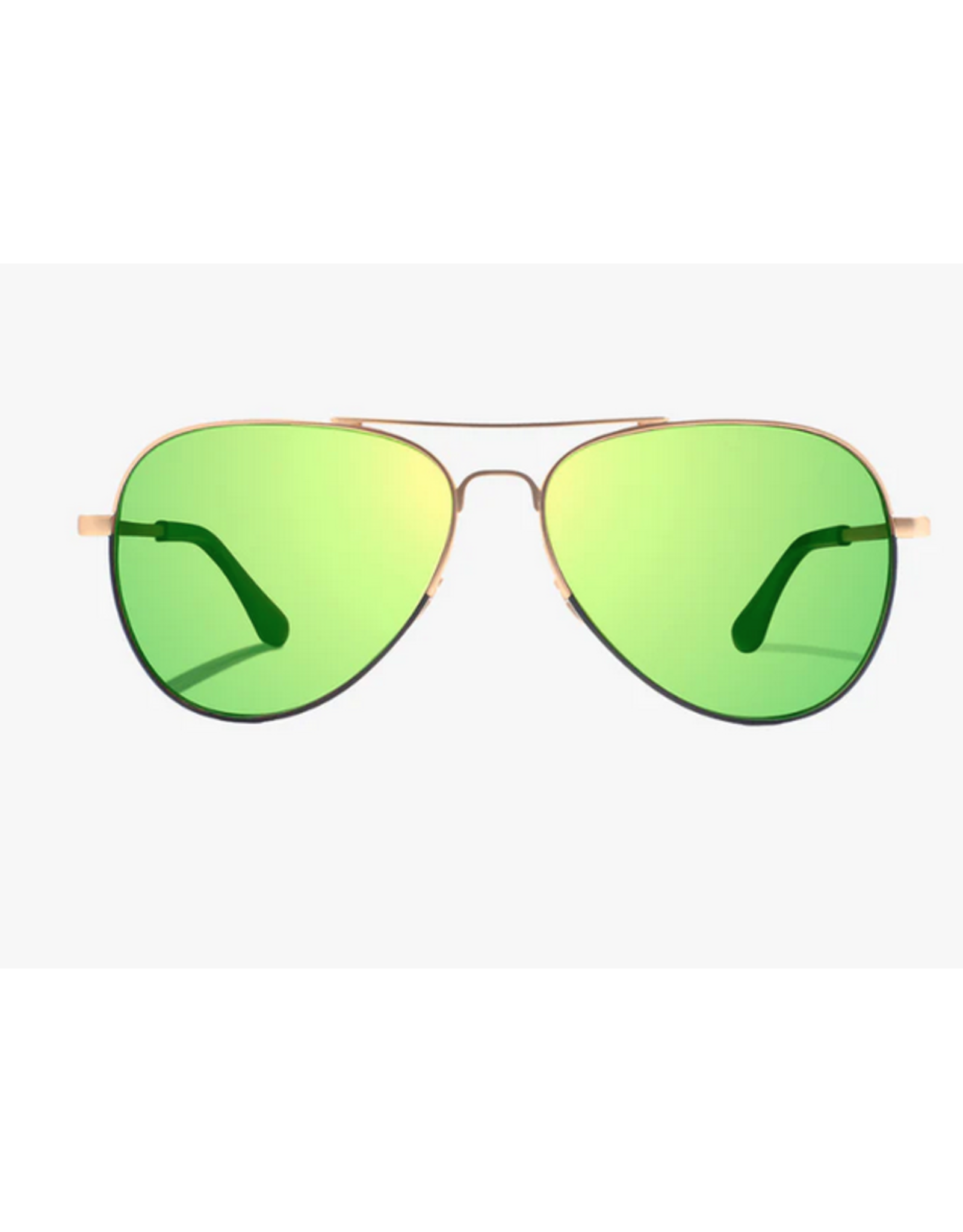 Bajio Bajio Soldado (Gold Black Fade Matte/ Green Mirror Glass)