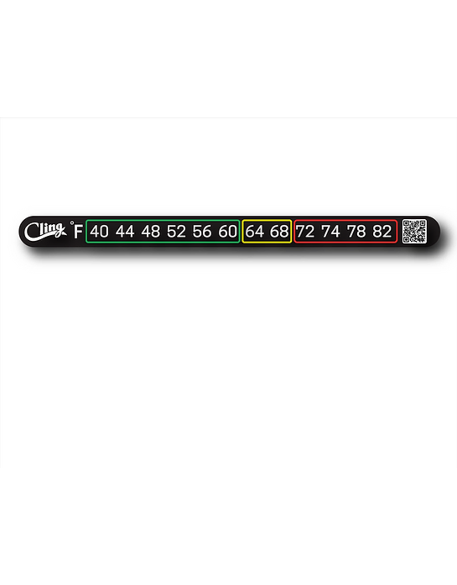 Cling Cling Temperature Tape (Stick-on Thermometer)
