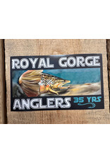 Royal Gorge Anglers 35th Anniversary Sticker