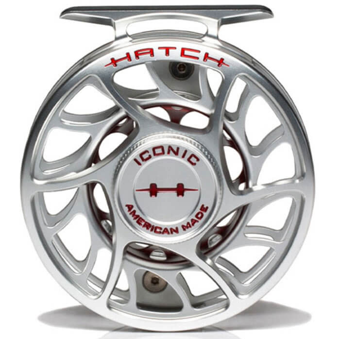 HATCH Iconic 4plus (Clear/ Red) - Royal Gorge Anglers