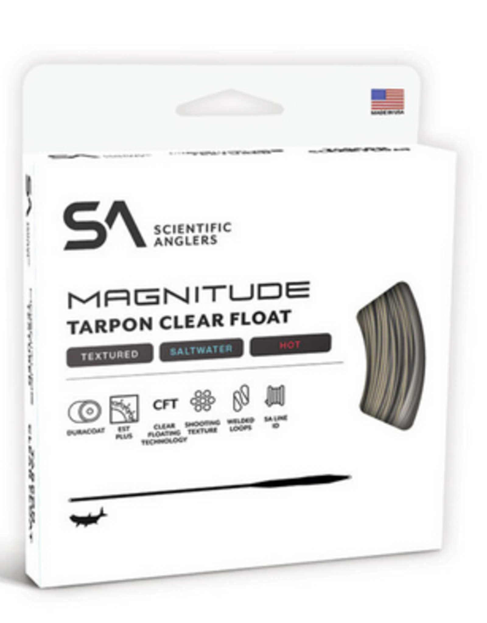 Scientific Anglers Scientific Anglers Magnitude Textured Tarpon Clear Tip Fly Line