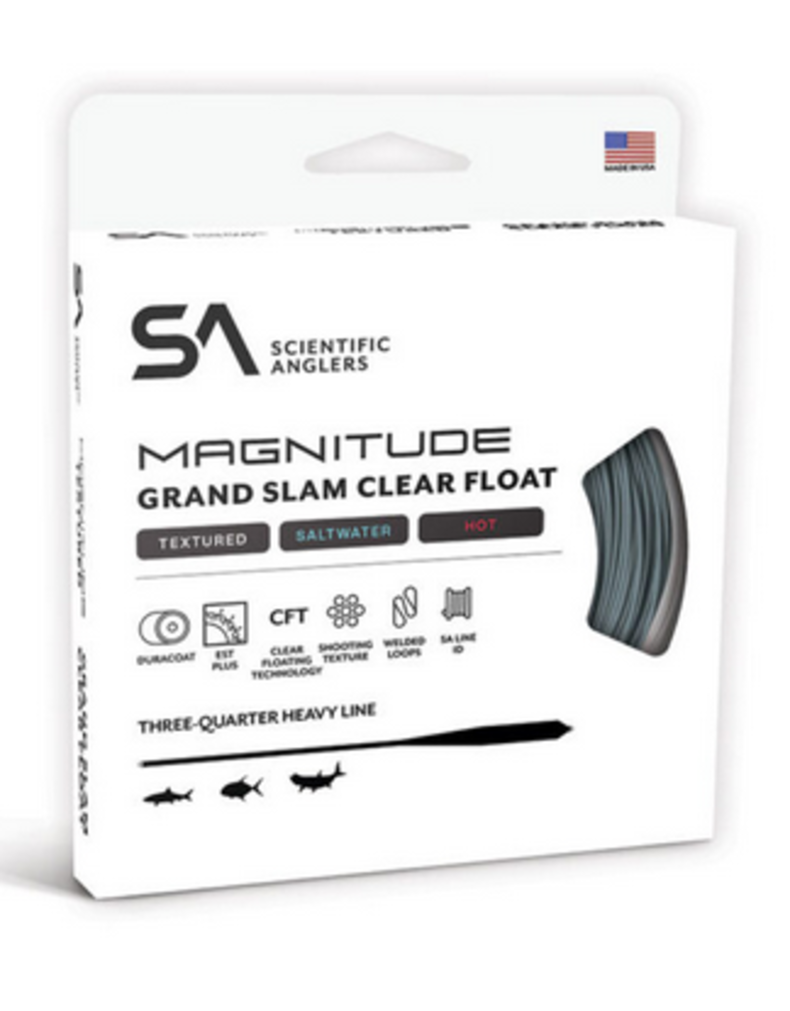 Scientific Anglers Magnitude Textured Grand Slam Clear Tip Fly Line