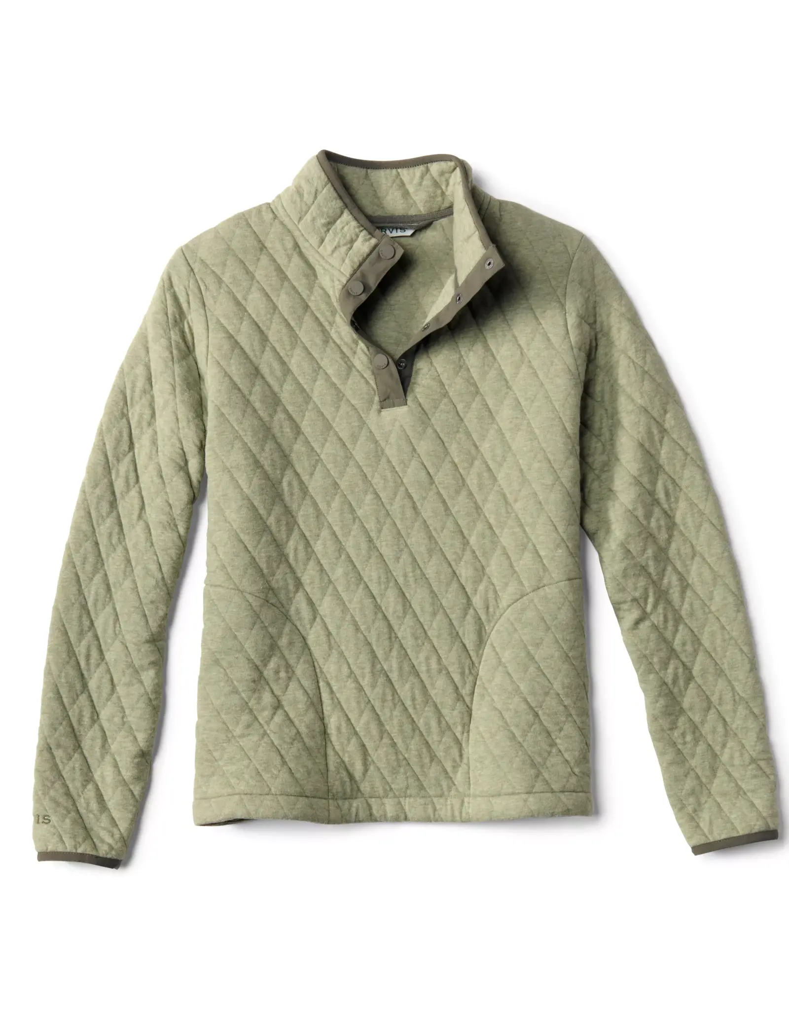 Orvis W's Outdoor Quilted 1/4-Snap Sweatshirt