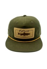 Scott Scott Leather Patch Hat Scott Scott Leather Patch Hat
