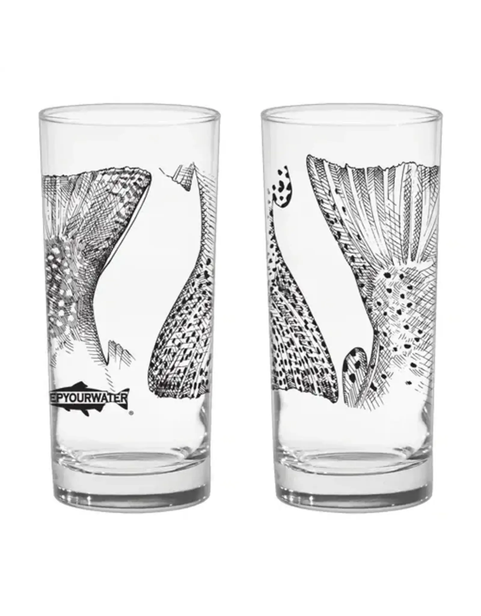 Rep Your Water Rep Your Water Tails Highball Glass