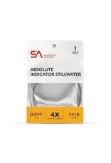 Scientific Angler Absolute Indicator/Stillwater 12' 4X Leader