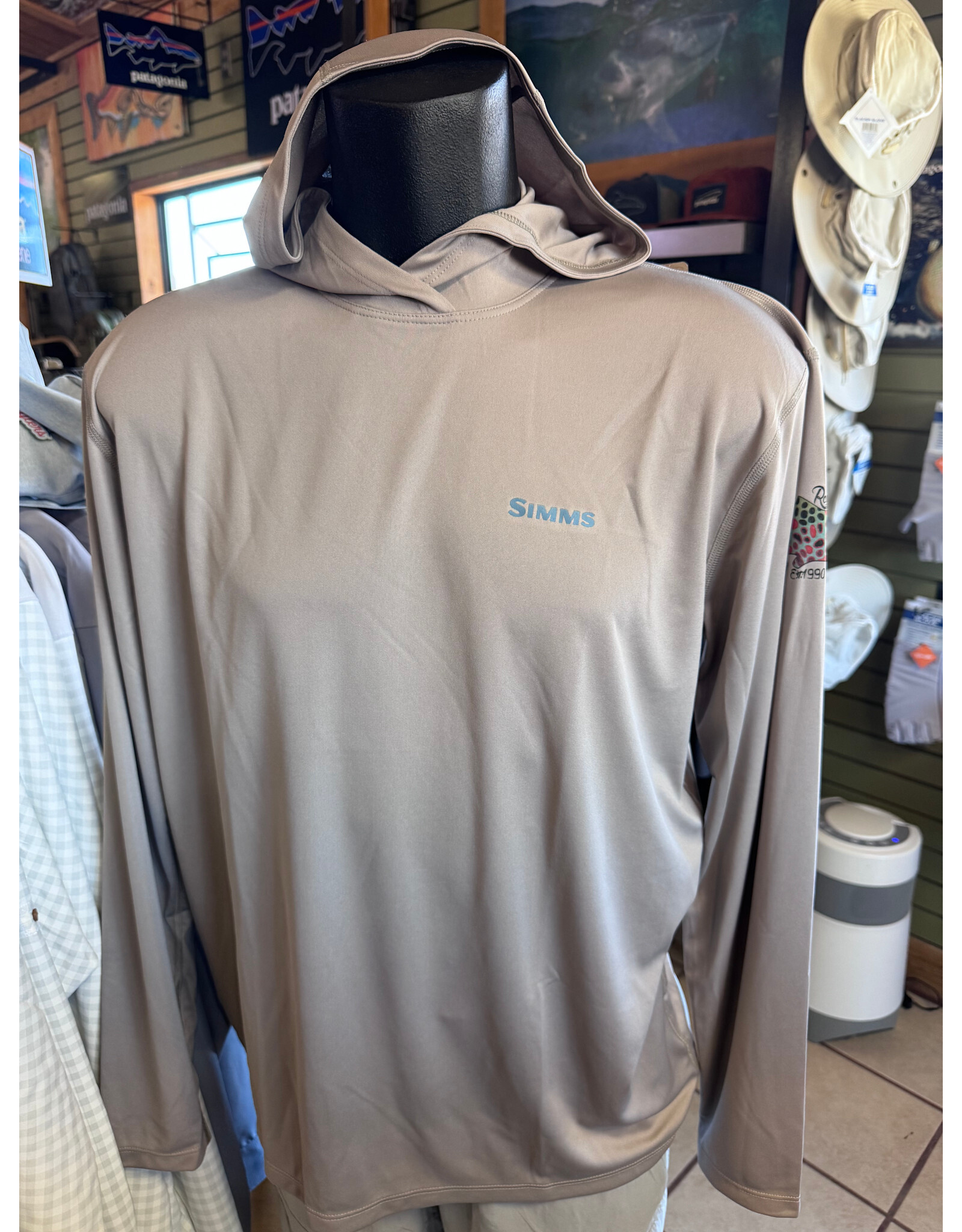 Simms RGA Logo SIMMS Tech Hoody (Dolomite Trout)