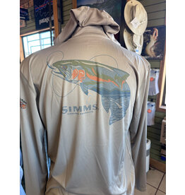 Simms RGA Logo SIMMS Tech Hoody (Dolomite Trout)