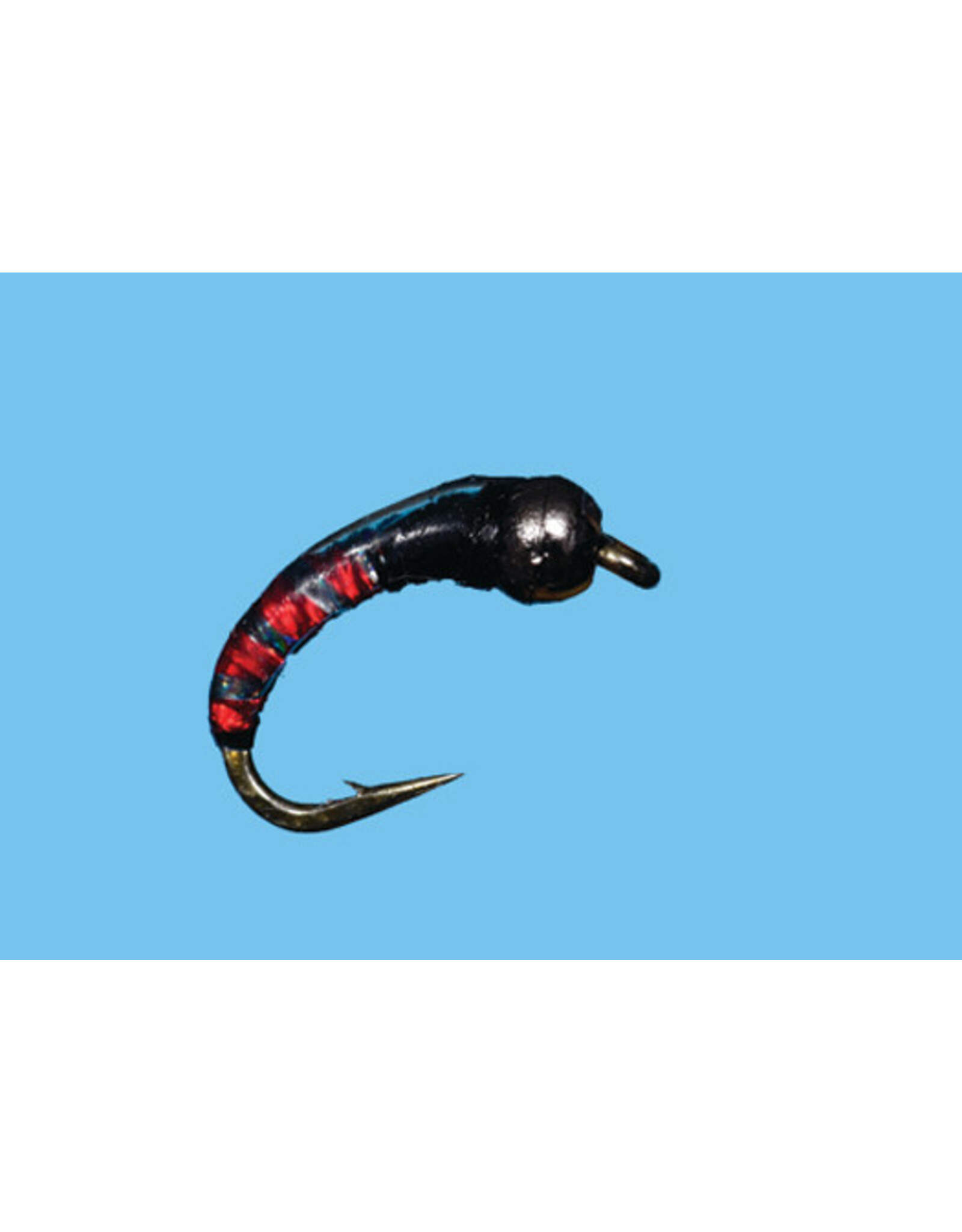 solitude Tungsten Titan Midge - Red ( 3 pack )