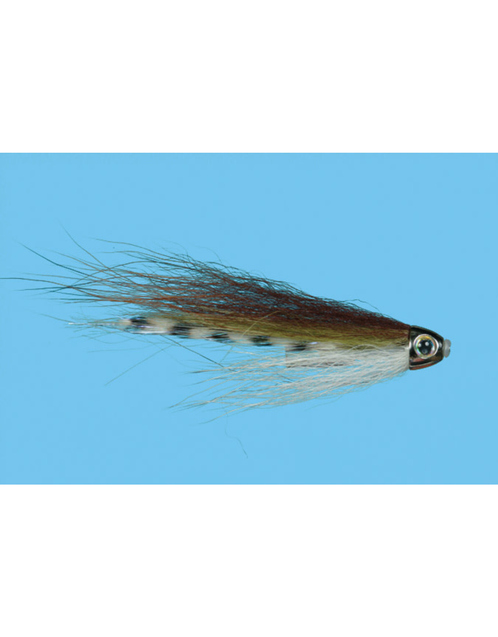solitude Shock & Awe Foxy Tube Fly / Brown / Olive #2