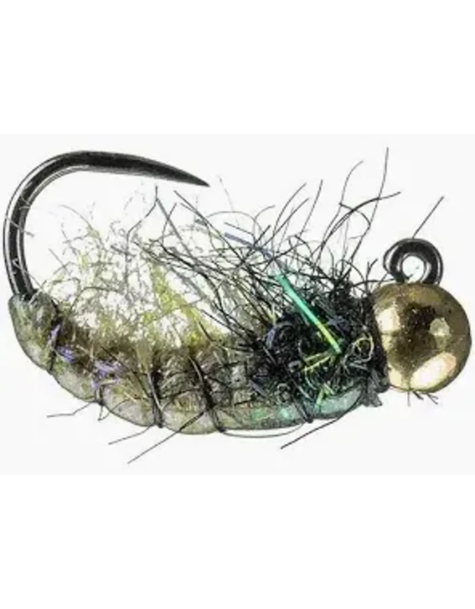 Jig Caddis Pupa / UV Olive / #18 (3 Pack)