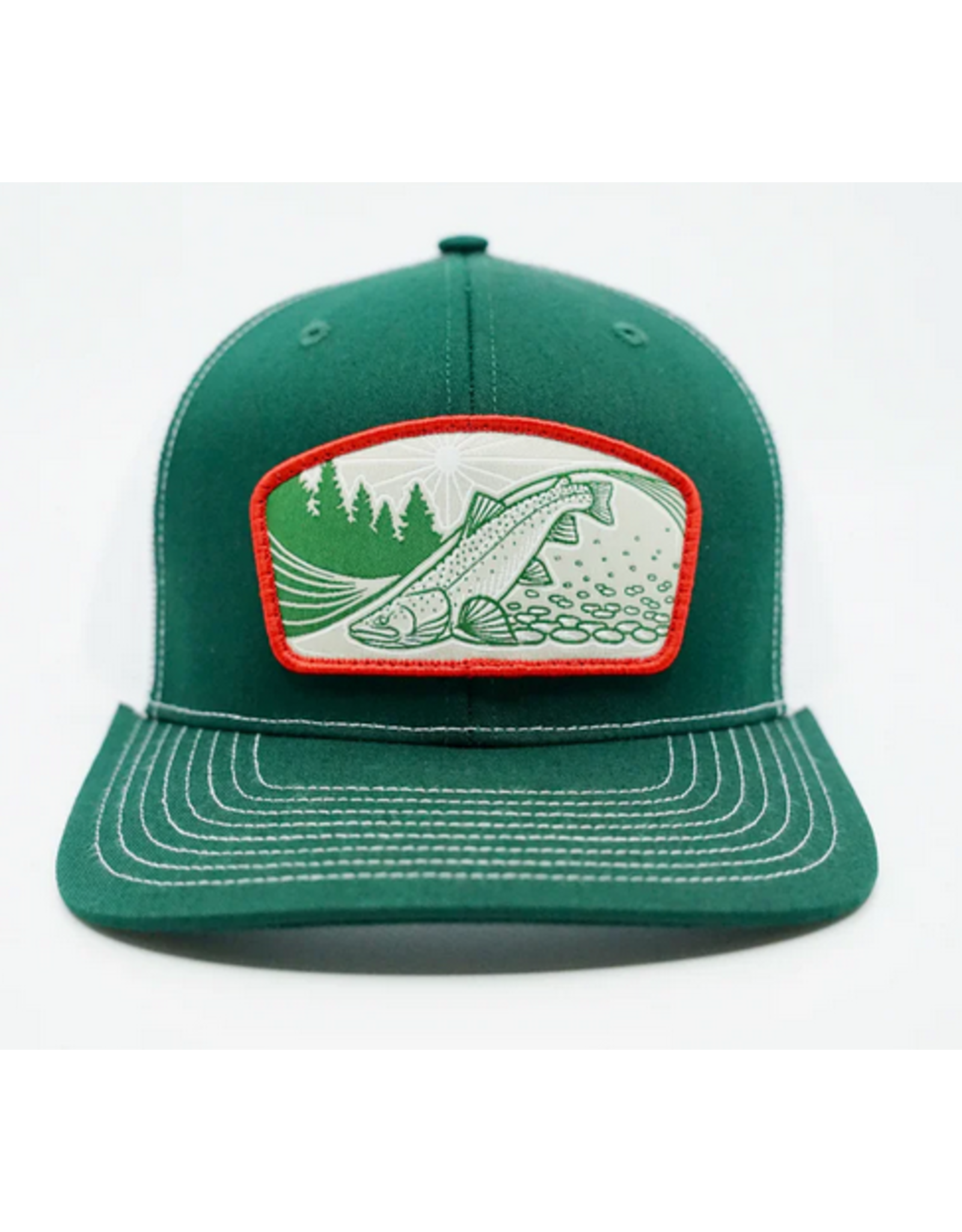 Underwood Riffle Rider Trucker (Green/ White)