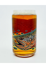 Casey Underwood Underwood Brown Trout Beer Glass