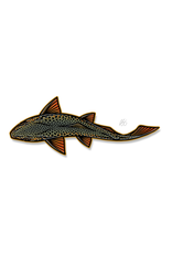 Casey Underwood Casey Underwood Swimming Brown Trout Sticker