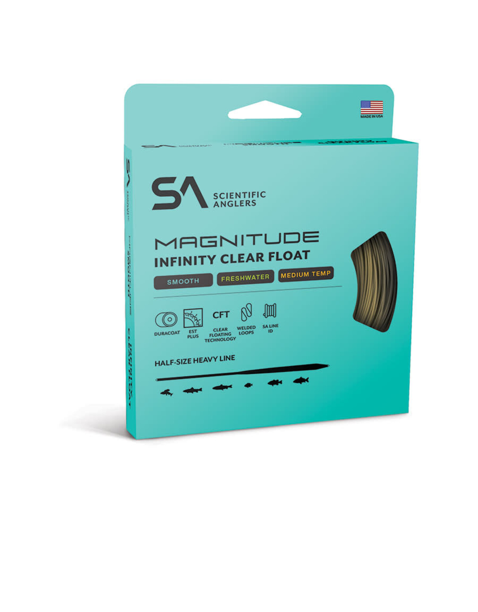Scientific Anglers Scientific Anglers Magnitude Smooth Infinity Clear Tip Fly Line (Trout)