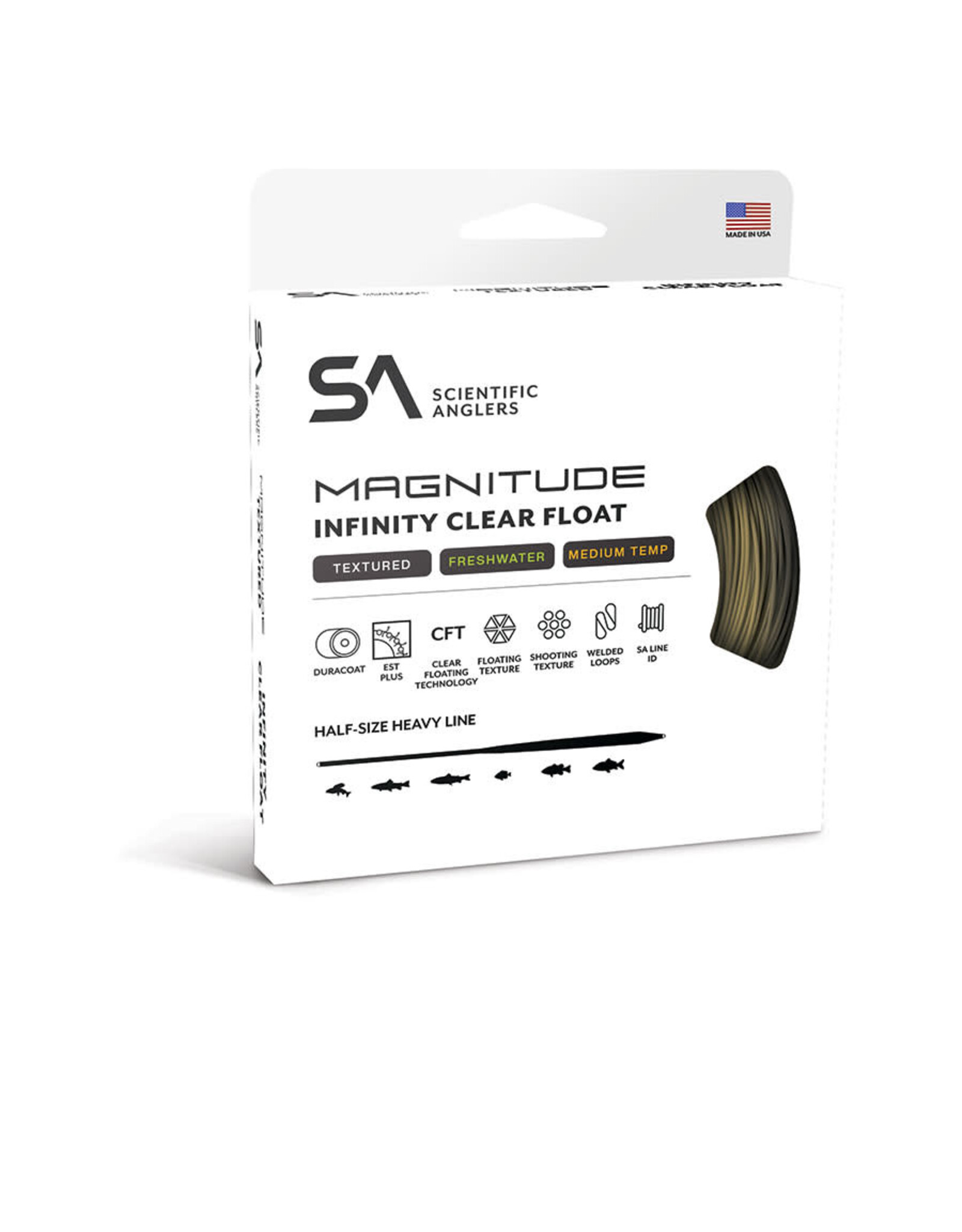 Scientific Anglers Scientific Anglers Magnitude Textured Infinity Clear Tip Fly Line (Trout)