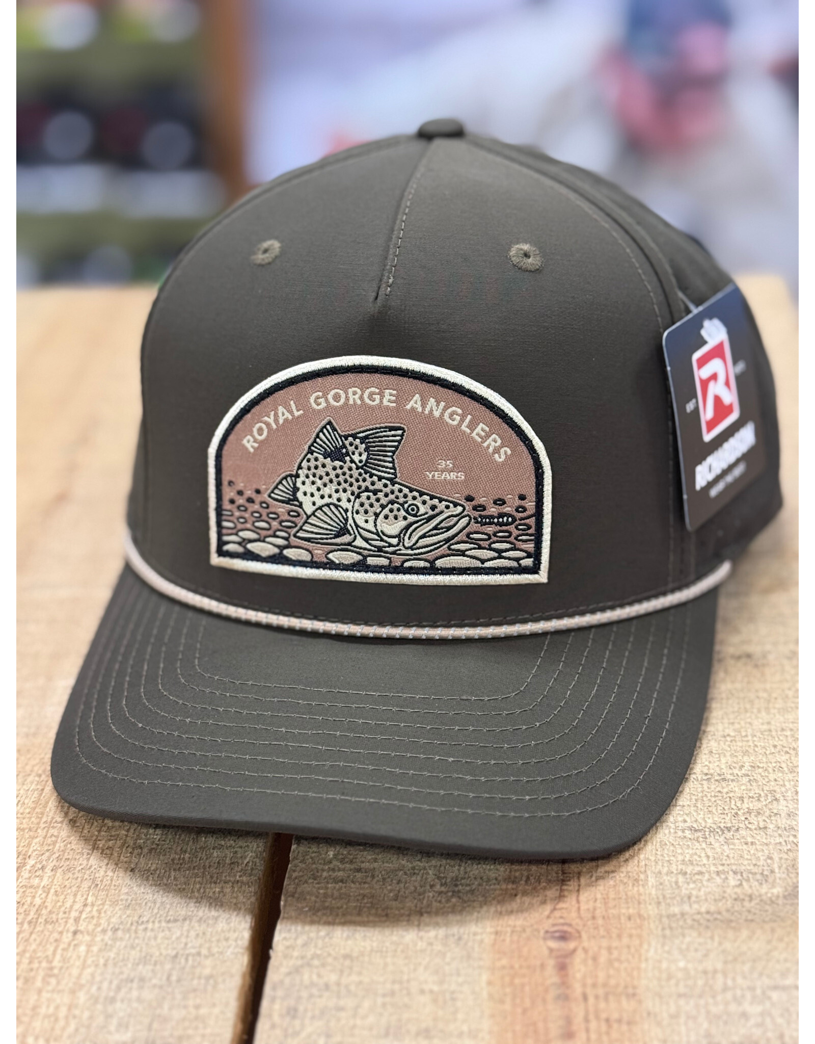 Richardson RGA Meat Eater Performance Trucker Hat (Dark Loden)