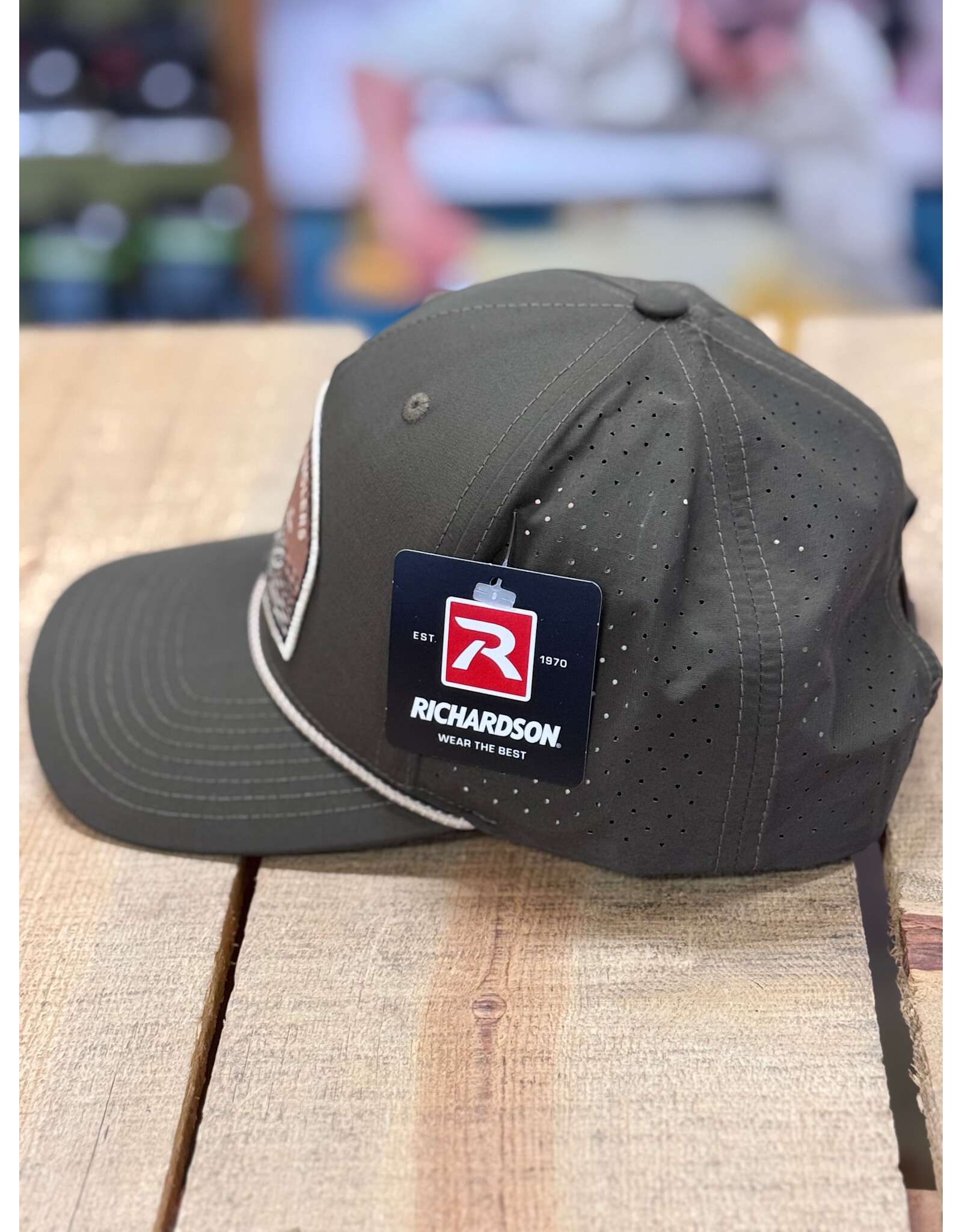 Richardson RGA Meat Eater Performance Trucker Hat (Dark Loden)