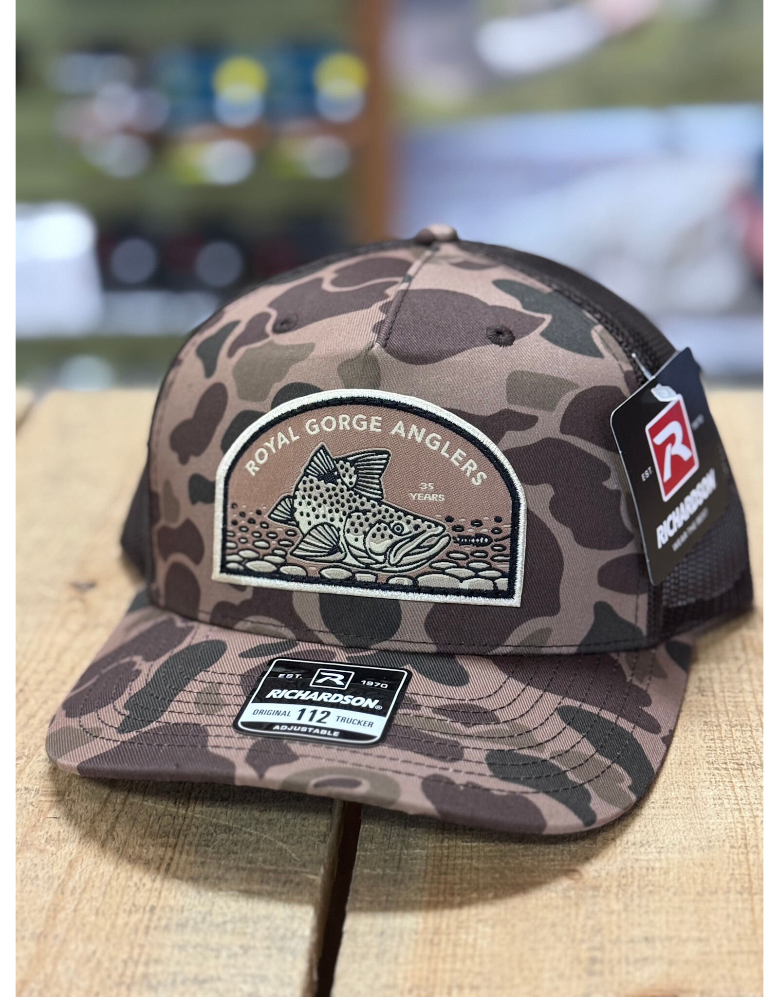 Richardson RGA Meat Eater Camo Trucker (Bark Duck Camo)