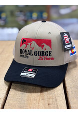 Richardson RGA 35th Anniversary Trucker Hat (Khaki/ Black)