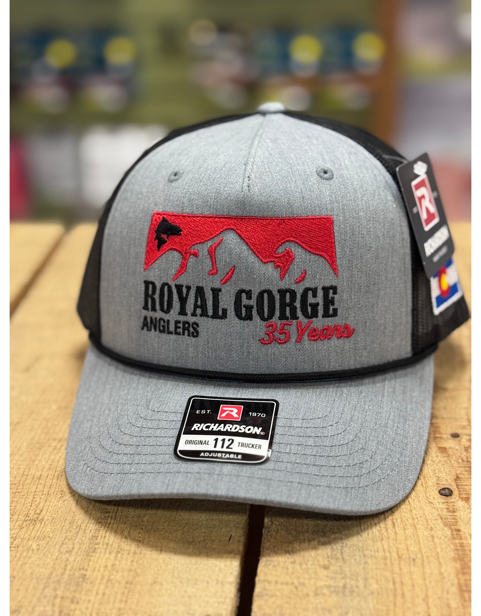 Richardson RGA 35th Anniversary Trucker Hat (Heather/ Black)