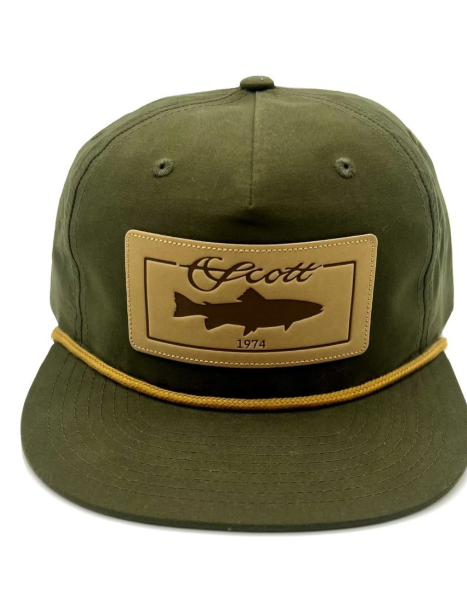 Scott SCOTT Leather Patch Hat