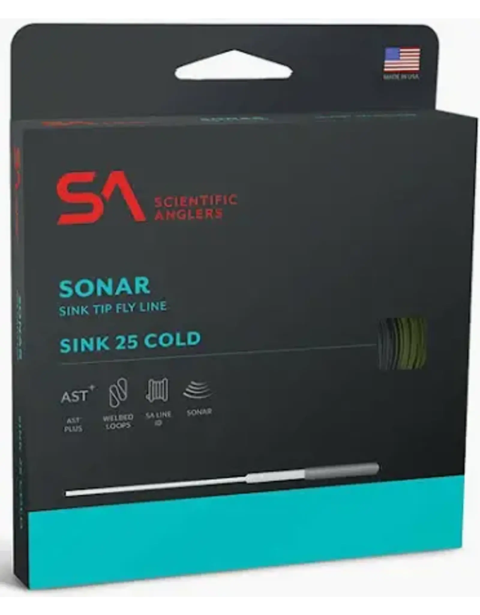 Scientific Anglers Mastery Wet Tip WF5-F/S Fly Line, 10' Type V Sink Tip, 90' Total